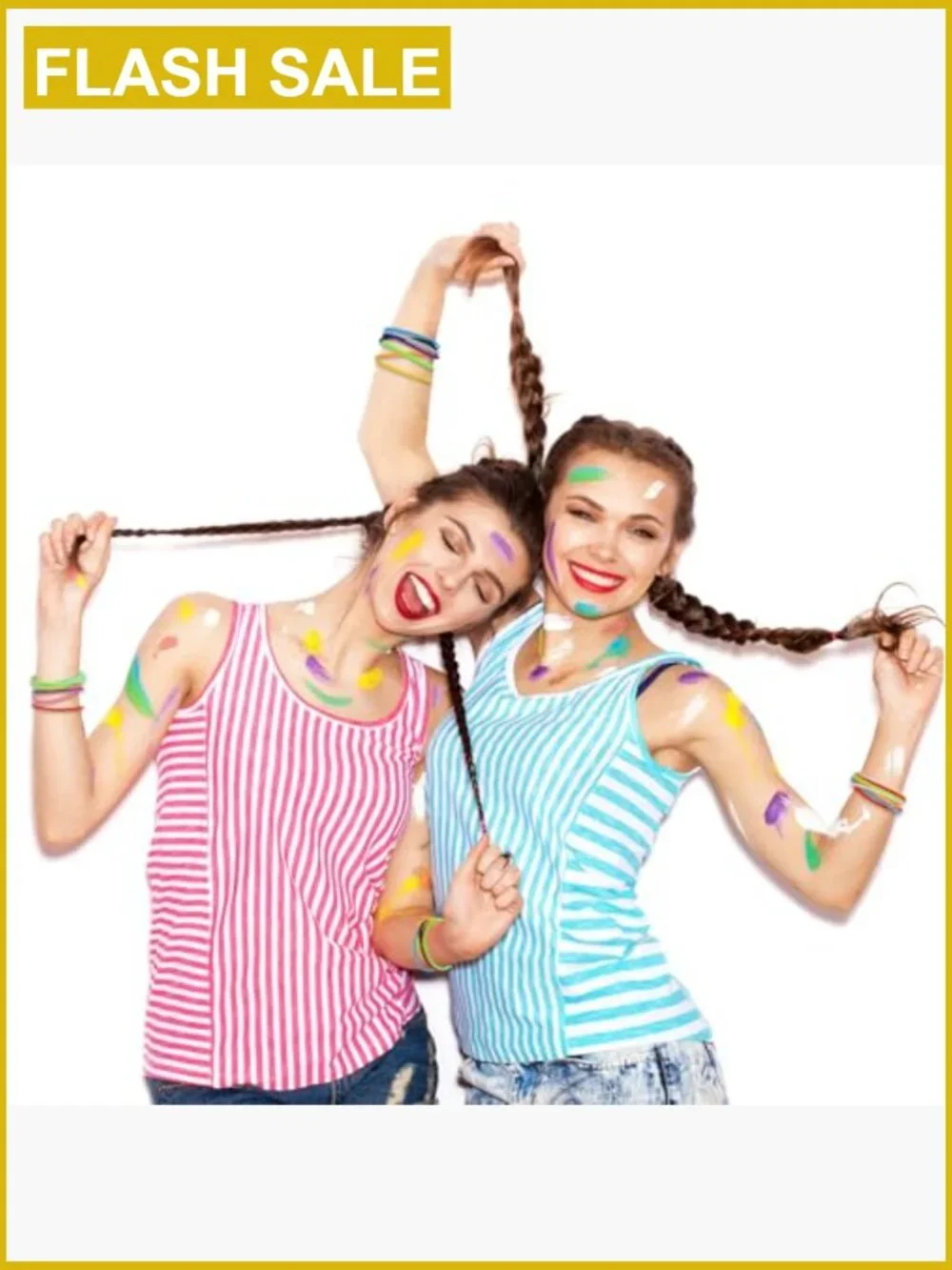 100pcs Silicone Jelly Bracelets Hair Ties Multicolor Mixed Style